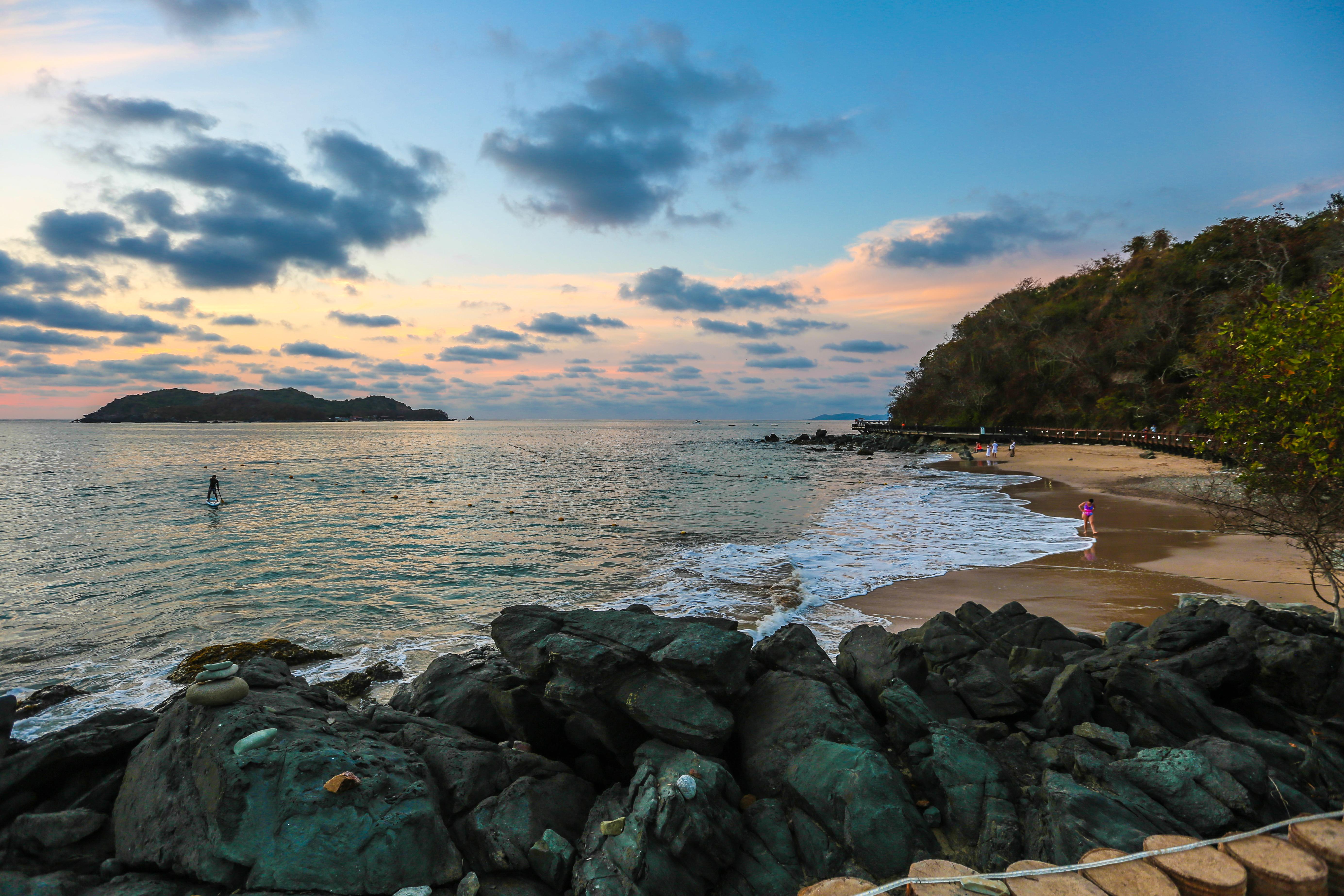 Azul Ixtapa Grand All Inclusive Suites - Spa & Convention Center Εξωτερικό φωτογραφία Sunset at the beach